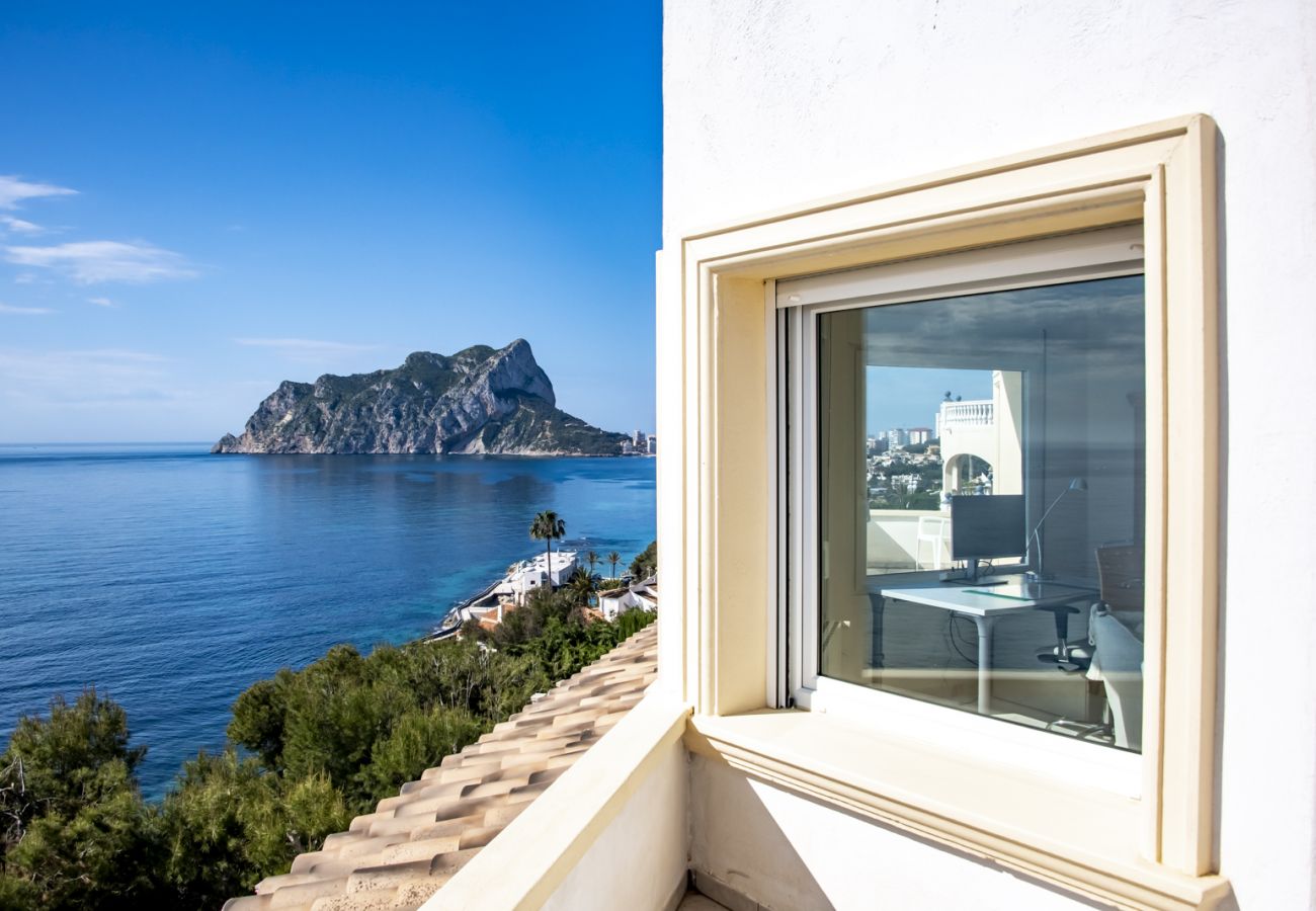 Villa in Benissa - RAPHAEL, Mooie villa voor 6 pax met spectaculair uitzicht op zee in Benissa.free wifi