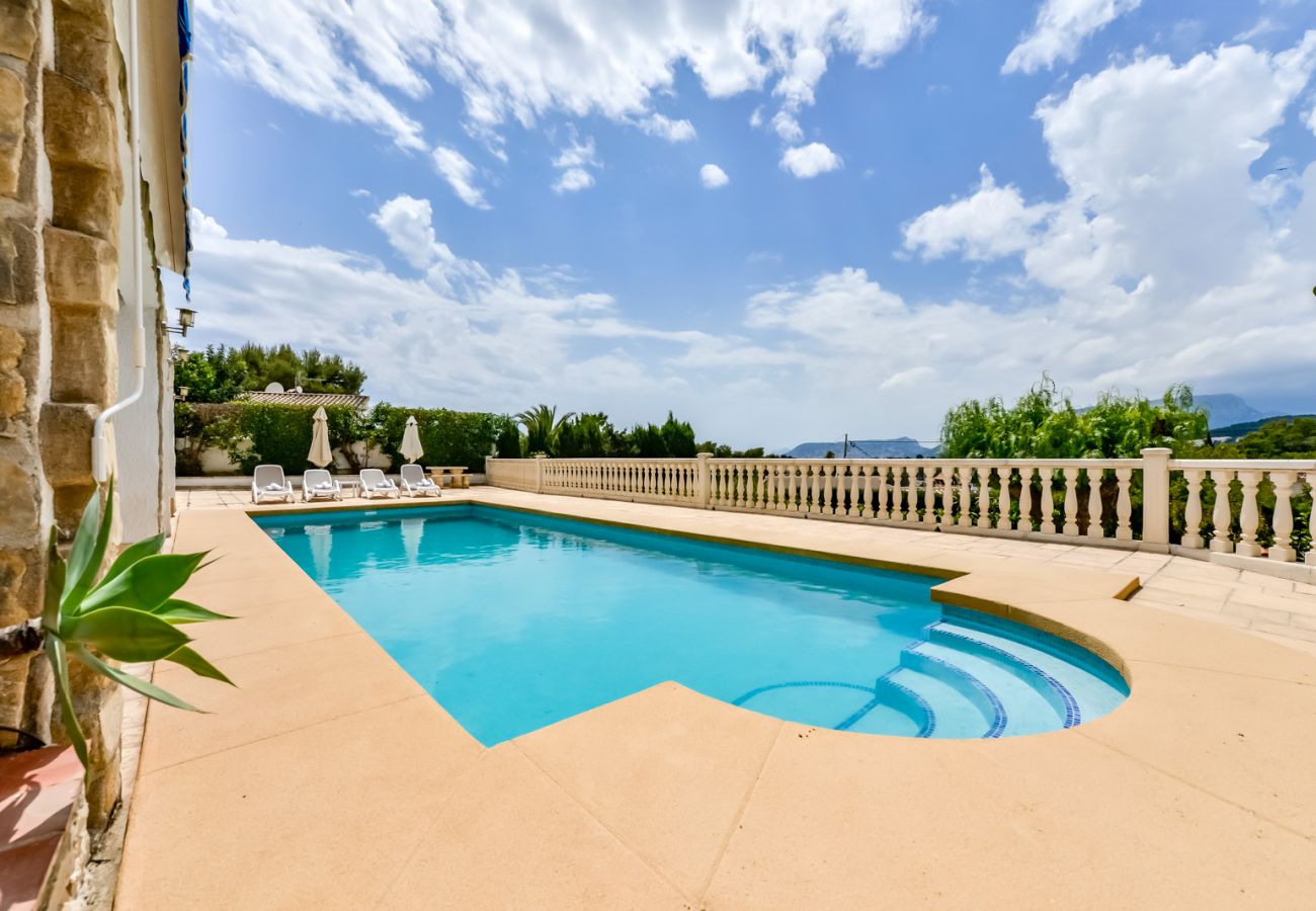 Villa in Benissa -  LAS ROSAS, villa te huur in Benissa voor 8 personen met privé zwembad