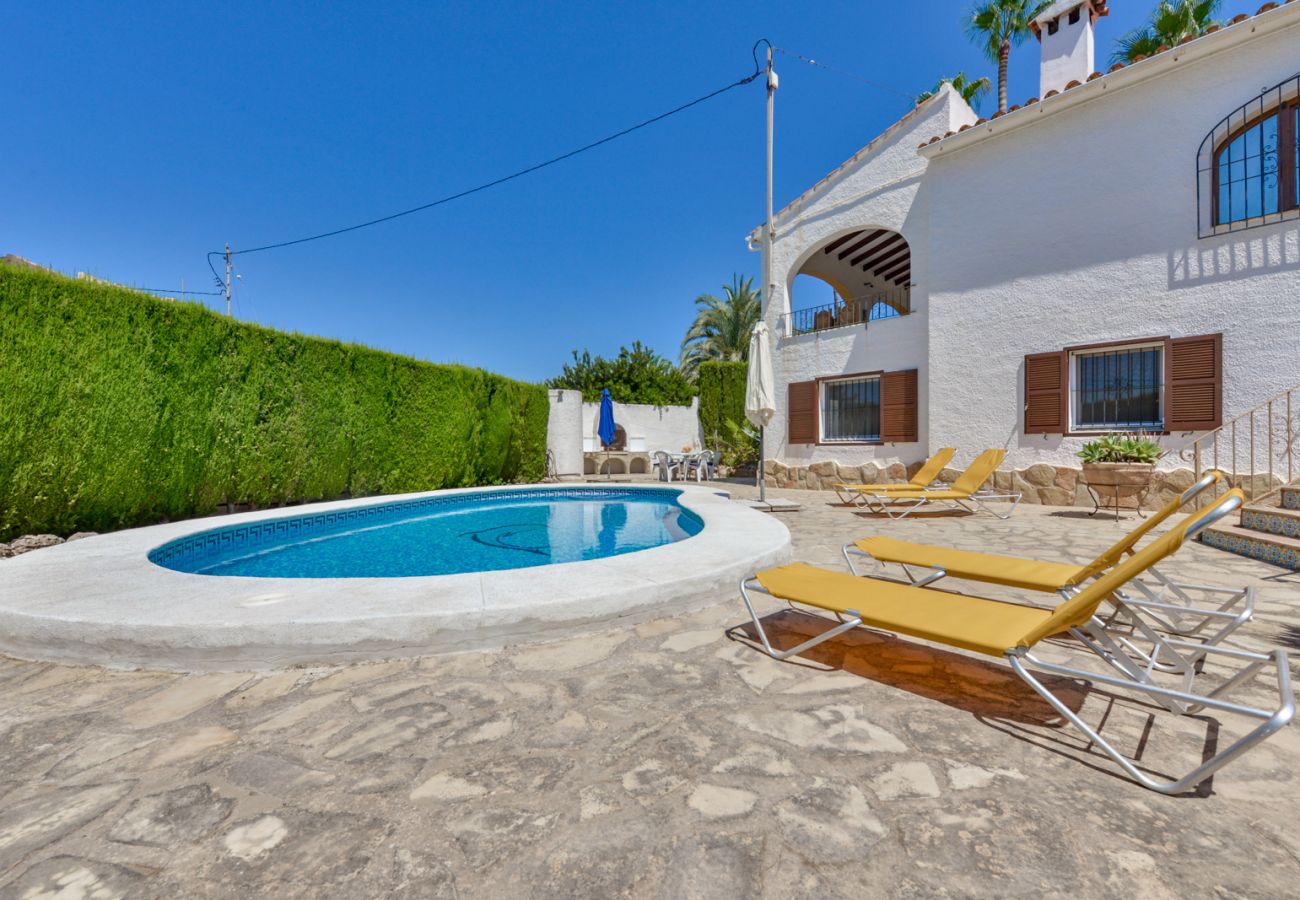 Villa in Benissa - JUNAI, villa voor 4 pax in Benissa met privé zwembad en gratis wifi
