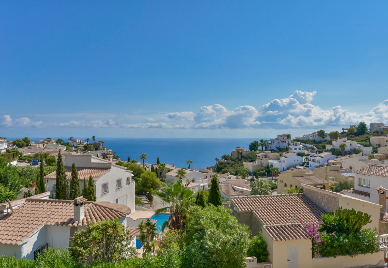 Villa in Benitachell - LOXI, mooie villa in Cumbre del Sol voor 6 personen met privé zwembad en uitzicht op zee.