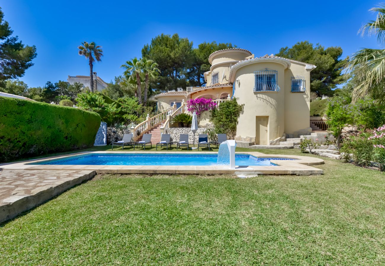 Villa in Moraira - Villa te huur in Moraira, CLEO Met verwarmd zwembad