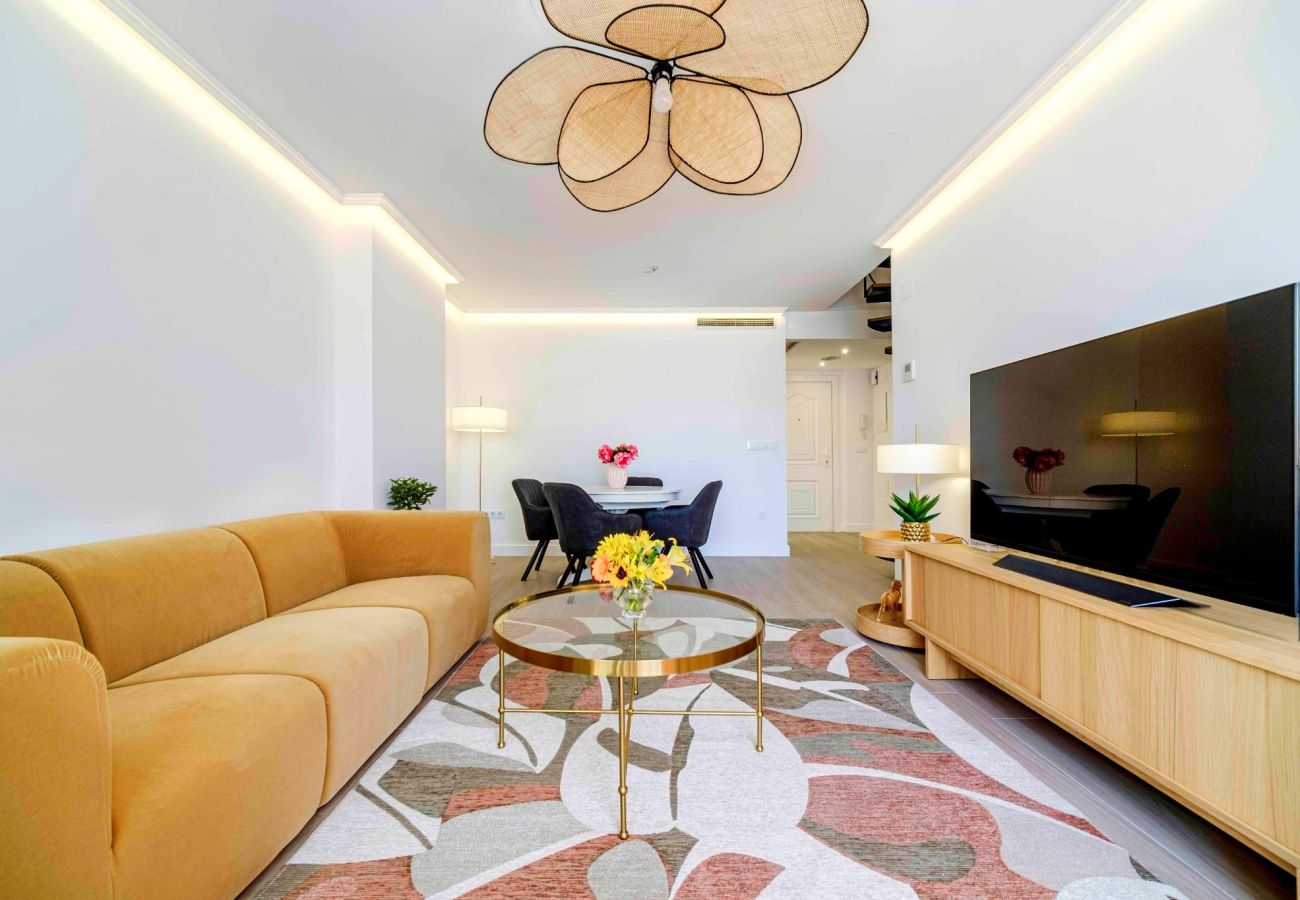 Appartement in Javea - Arenal Park II Sunny Deluxe Duplex Javea, with terrace, AC and communal pool