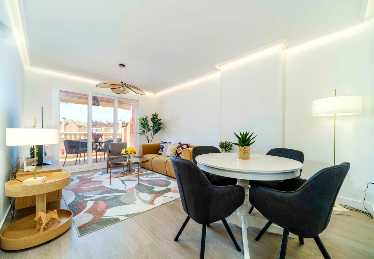 Appartement in Javea - Arenal Park II Sunny Deluxe Duplex Javea, with terrace, AC and communal pool