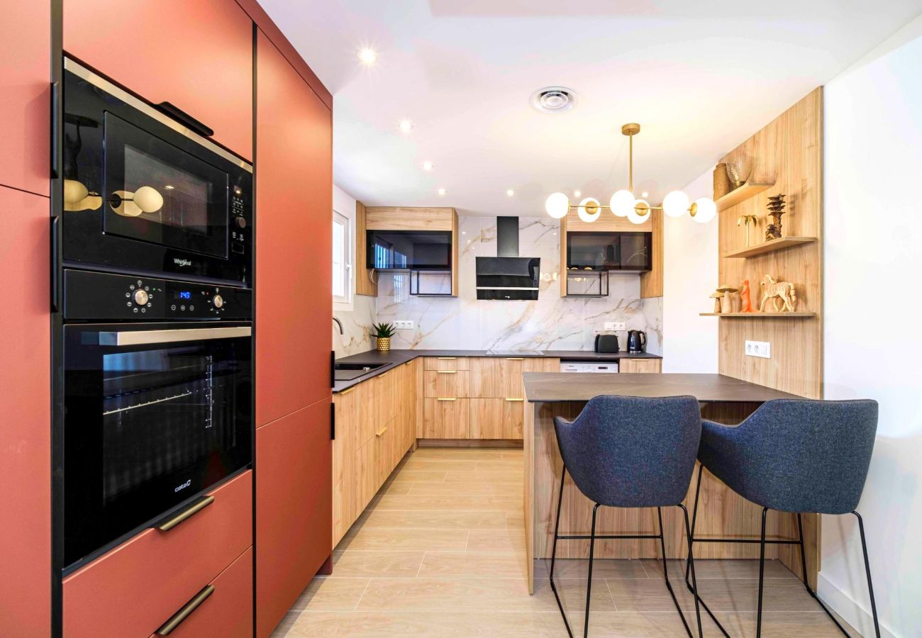 Appartement in Javea - Arenal Park II Sunny Deluxe Duplex Javea, with terrace, AC and communal pool
