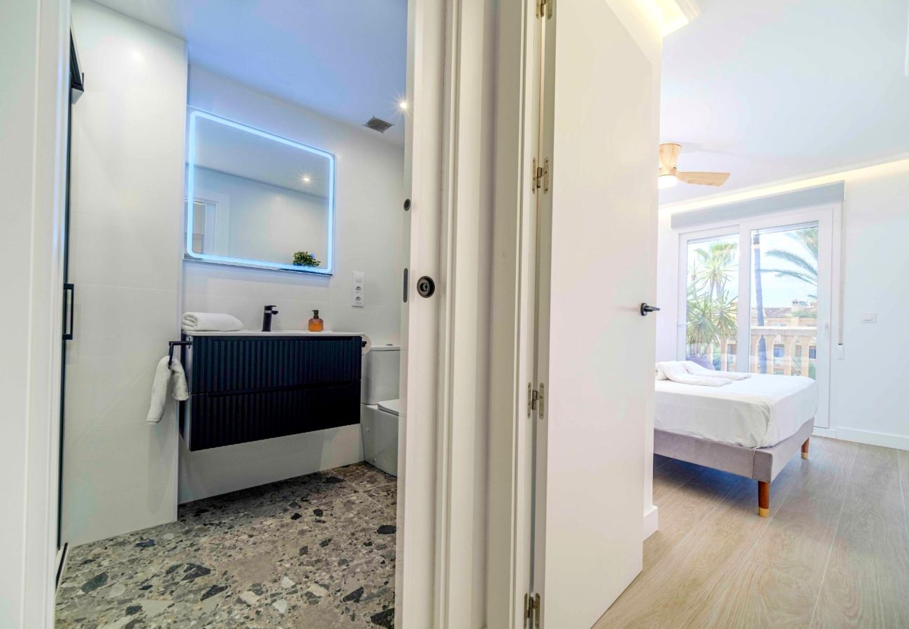 Appartement in Javea - Arenal Park II Sunny Deluxe Duplex Javea, with terrace, AC and communal pool