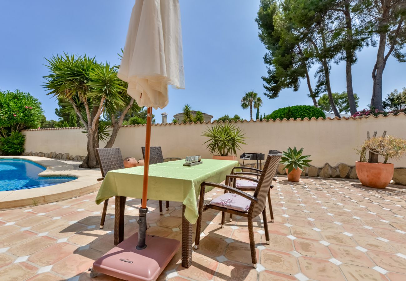 Willa w Moraira - SEBASTIAN,villa para 4 pax en Moraira y piscina privada. wifi gratis