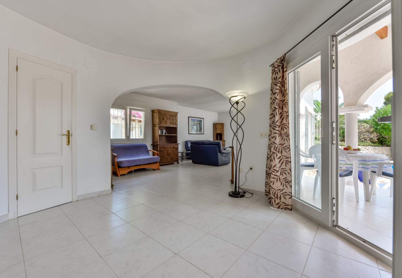 Willa w Moraira - SEBASTIAN,villa para 4 pax en Moraira y piscina privada. wifi gratis