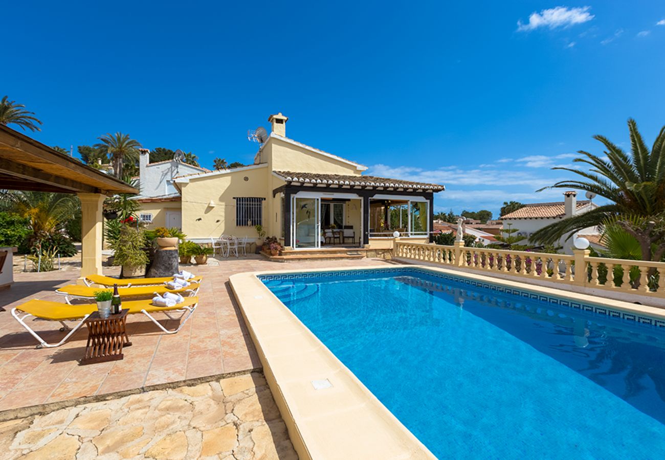 Willa w Benissa - KISMET, villa confortable para 6 pax en Benissa con piscina privada y wifi gratuita 