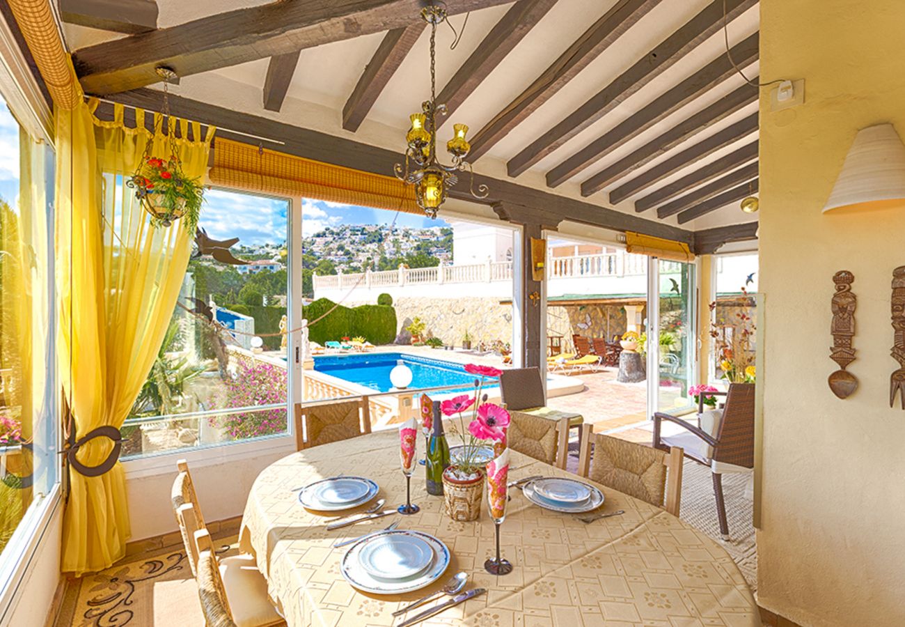 Willa w Benissa - KISMET, villa confortable para 6 pax en Benissa con piscina privada y wifi gratuita 