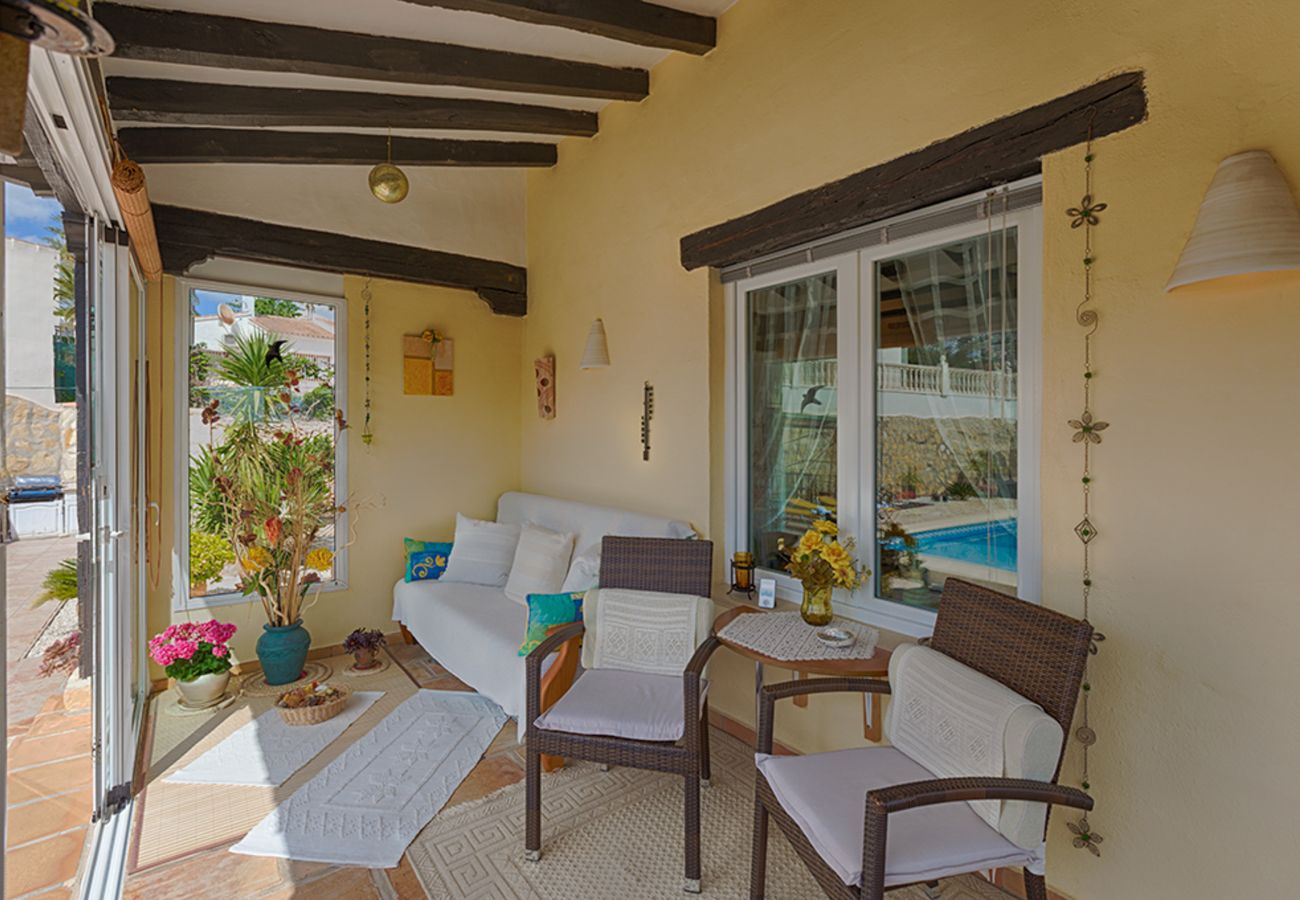 Willa w Benissa - KISMET, villa confortable para 6 pax en Benissa con piscina privada y wifi gratuita 