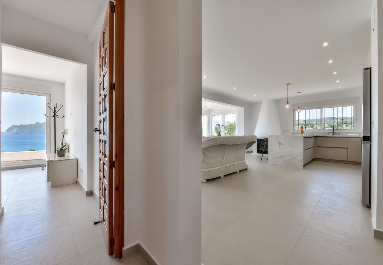 Willa w Benissa - Alquiler de villa en Benissa ARC para 12, piscina privada y vistas al mar