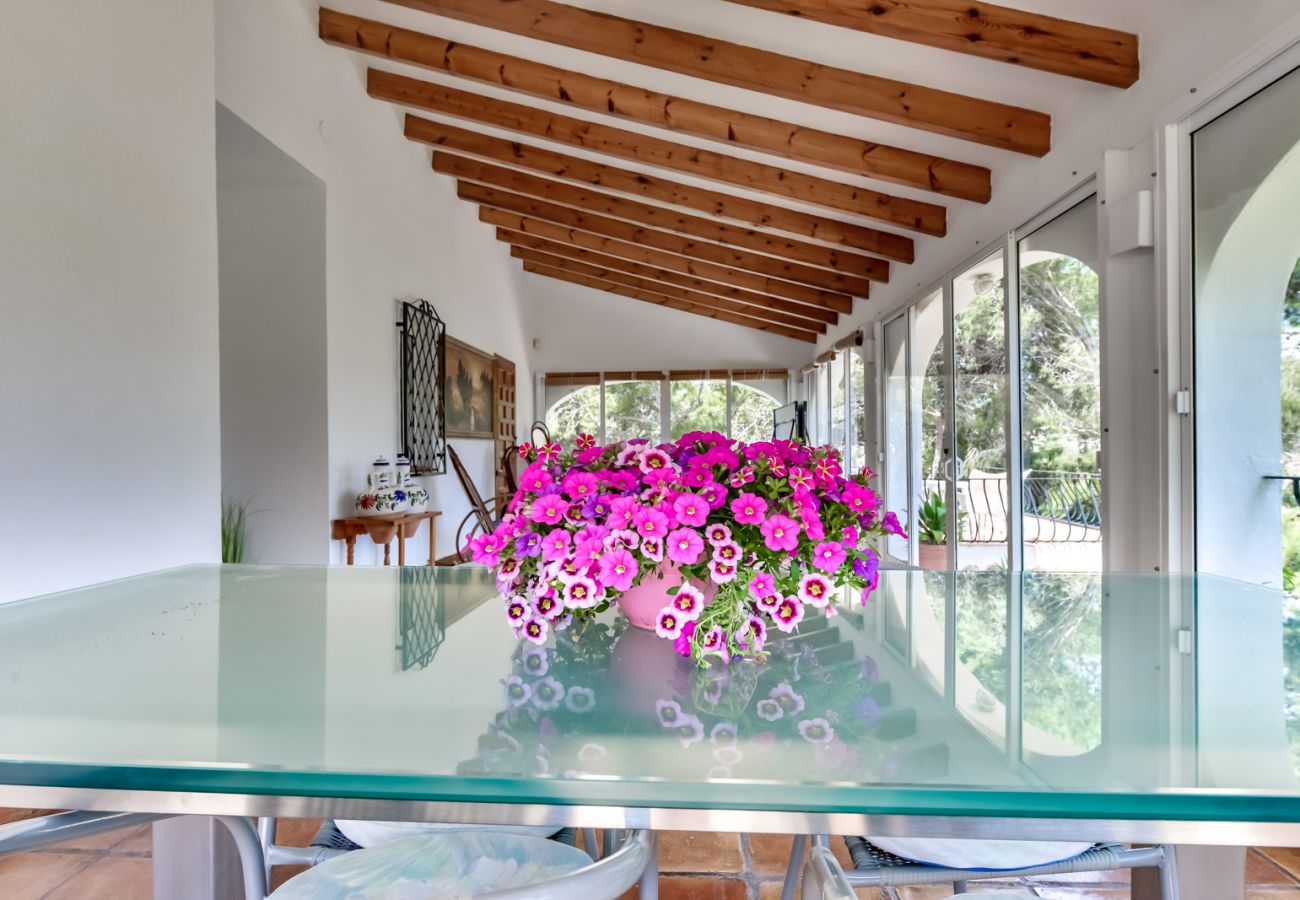 Willa w Benissa - Alquiler de villa en Benissa ARC para 12, piscina privada y vistas al mar