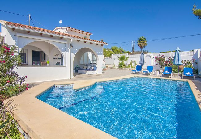 Willa w Benissa - Alquiler de villa en Benissa ACAEPA, con piscina privada para 6 pax