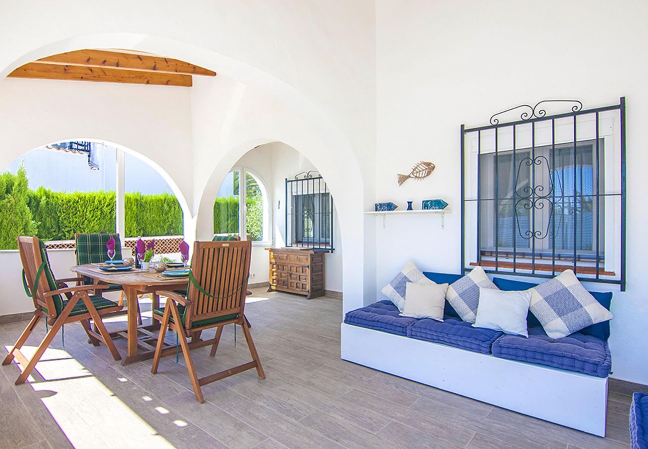 Willa w Benissa - Alquiler de villa en Benissa ACAEPA, con piscina privada para 6 pax