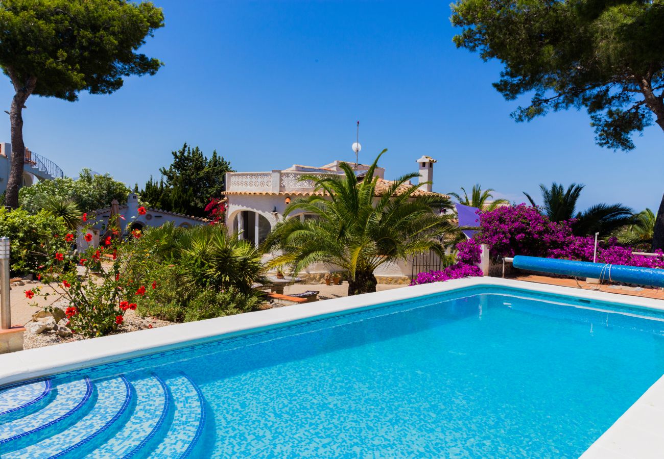 Willa w Javea - Villa Casa Vincella, muy Soleada con Piscina Privada