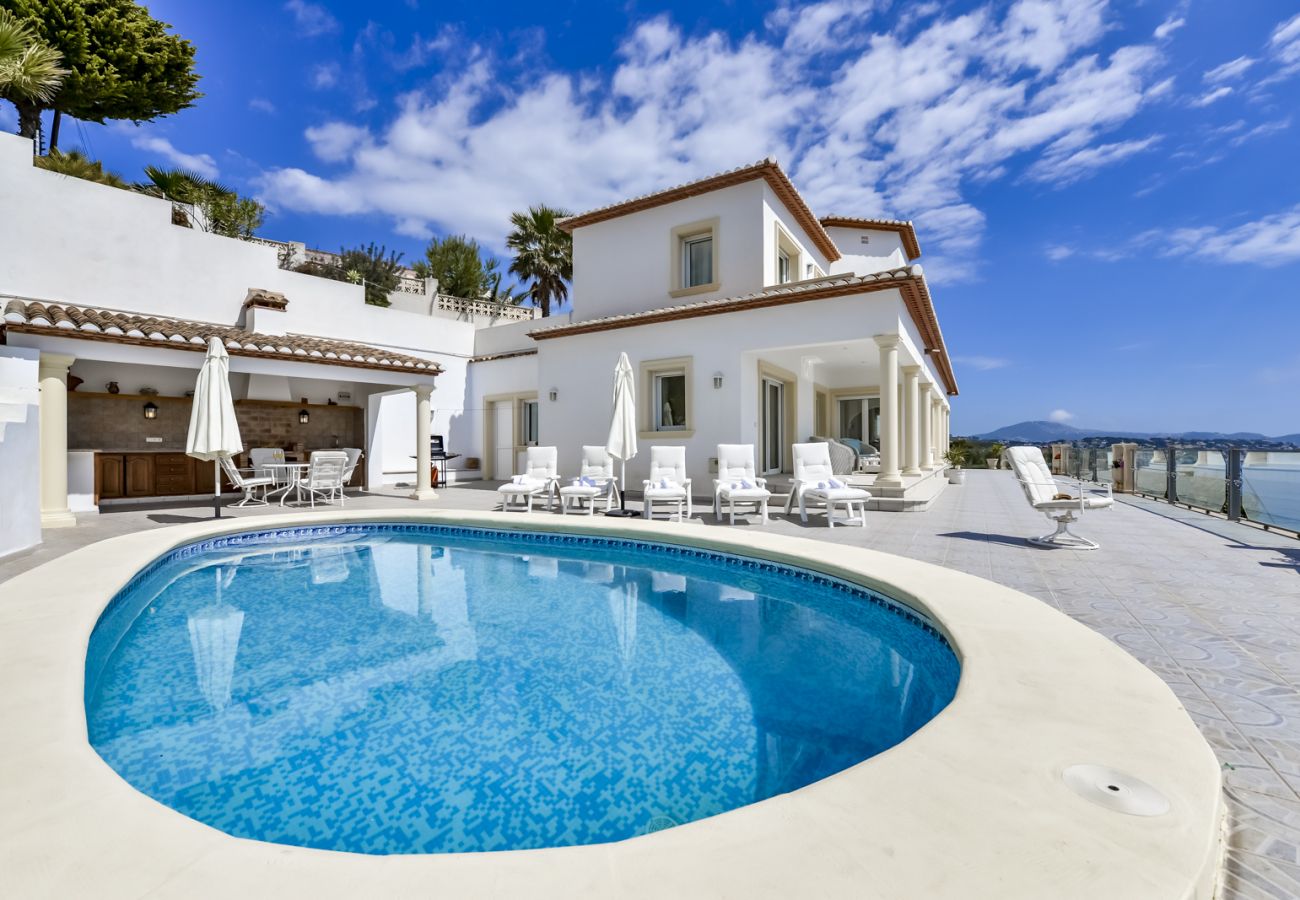 Willa w Benissa - RAPHAEL, Preciosa villa para 6 pax con espectaculares vistas al mar en Benissa.wifi gratis