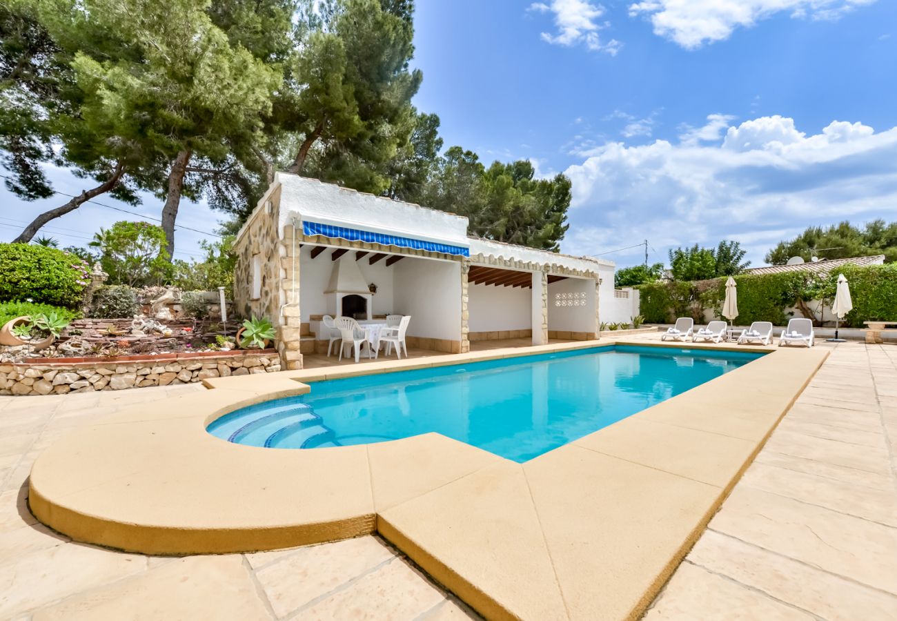 Willa w Benissa - LAS ROSAS, alquiler de villa en Benissa para 8 pax con piscina privada