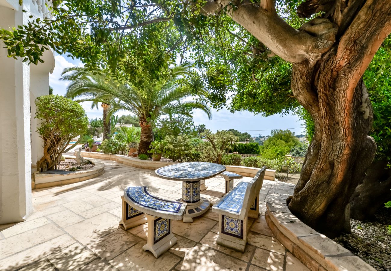 Willa w Benissa - LAS ROSAS, alquiler de villa en Benissa para 8 pax con piscina privada