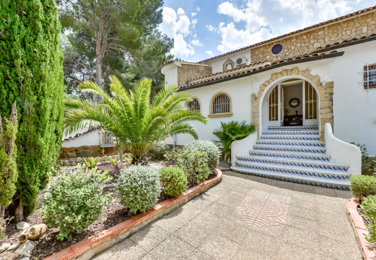 Willa w Benissa - LAS ROSAS, alquiler de villa en Benissa para 8 pax con piscina privada