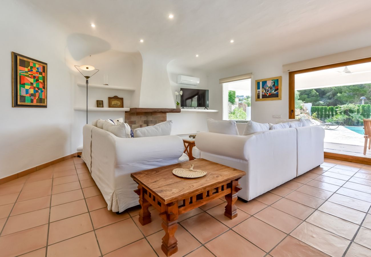 Willa w Moraira - Alquiler de villa en Moraira, LA ROCALLA