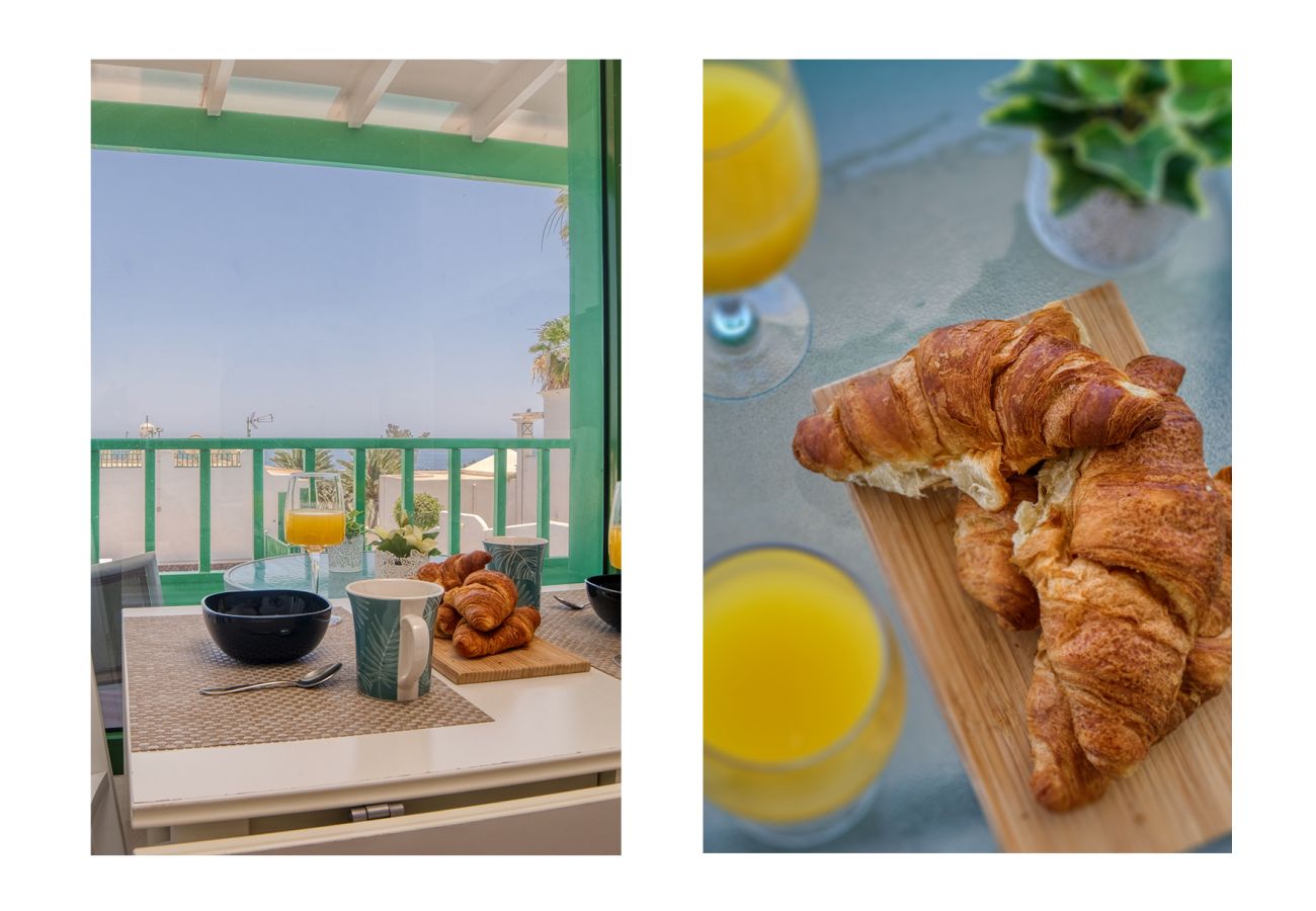 Apartament w Puerto del Carmen - Suite Princesa Teguise Vista al Mar a 500m de la playa
