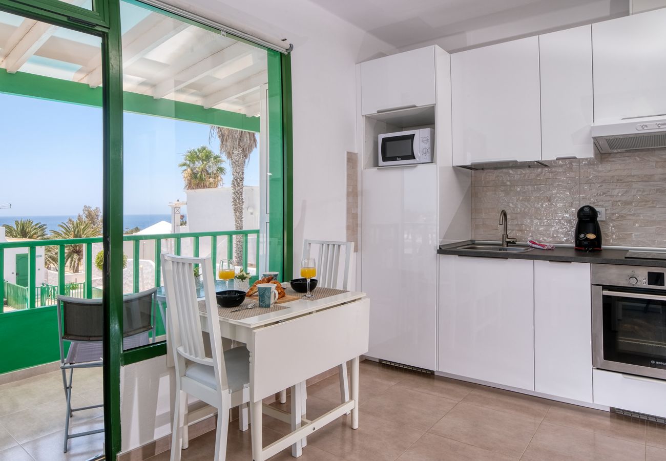 Apartament w Puerto del Carmen - Suite Princesa Teguise Vista al Mar a 500m de la playa