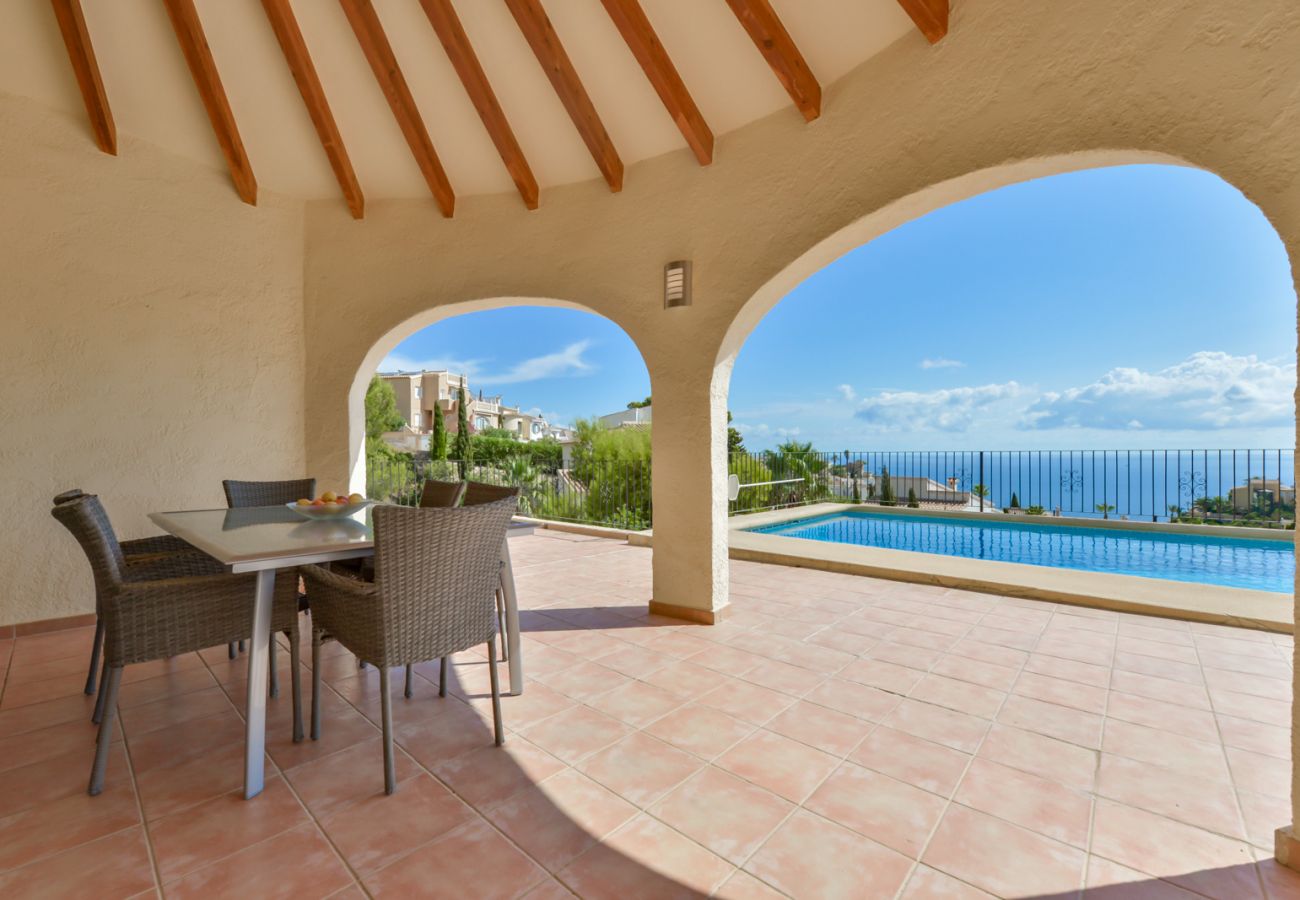 Willa w Benitachell - LOXI, preciosa villa en Cumbre del Sol para 6 pax con piscina privada y vistas al mar.
