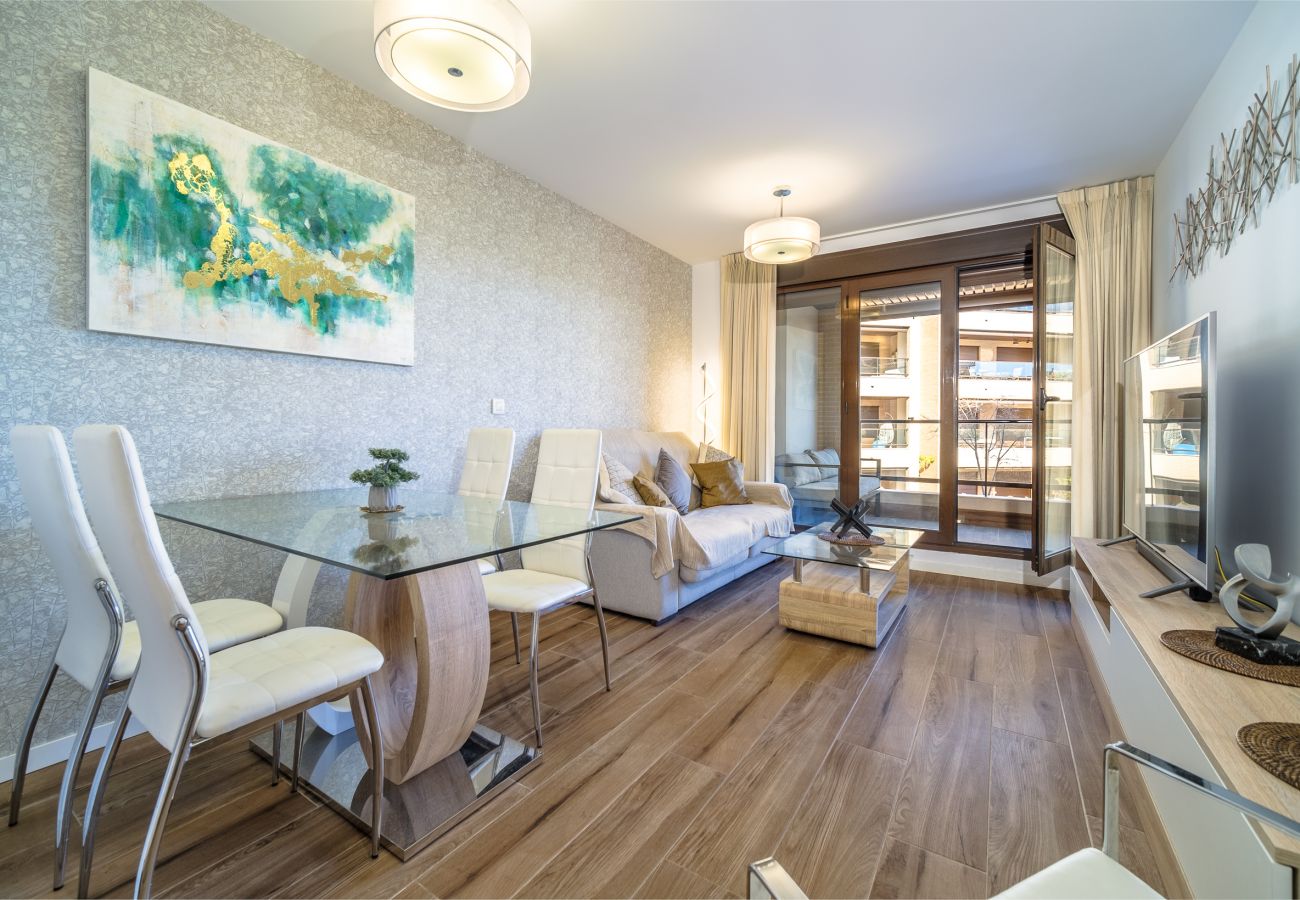 Apartament w Javea - Brisas del Arenal Apartment Javea, Terraza, AC y Piscina 
