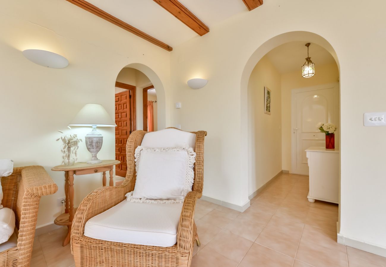 Willa w Benissa - Alquiler de villa en Benissa MIRASOL, para 4 pax con piscina privada, 