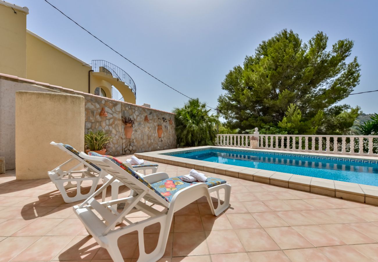 Willa w Benissa - Alquiler de villa en Benissa MIRASOL, para 4 pax con piscina privada, 