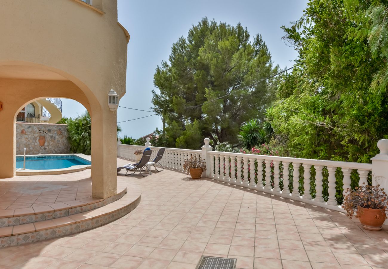 Willa w Benissa - Alquiler de villa en Benissa MIRASOL, para 4 pax con piscina privada, 