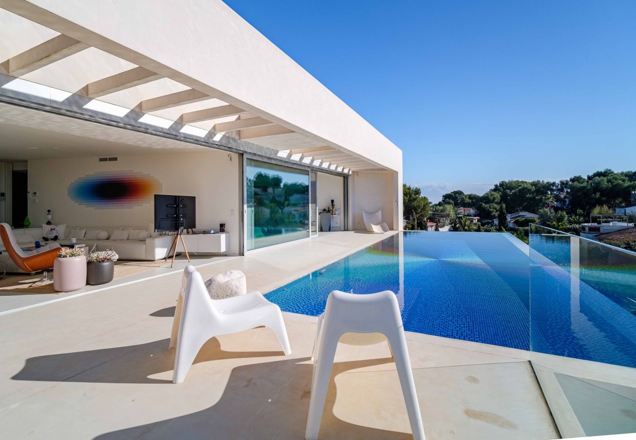 Willa w Javea - Villa Iris Javea, con Piscina Infinity y Vistas al Mar