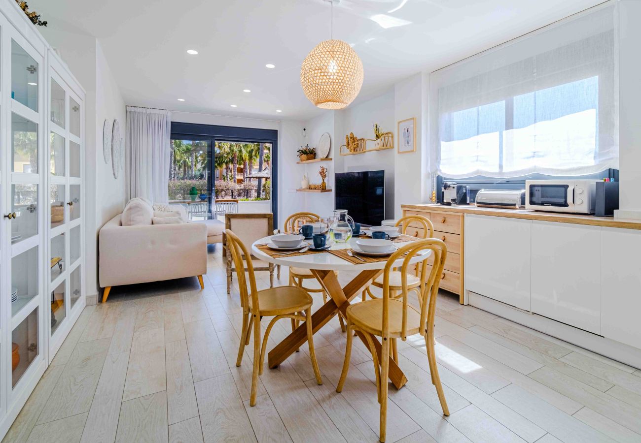 Apartament w Javea - Altamar Plus Namaste Apartment Javea Arenal, con AC, Terraza y Piscina 