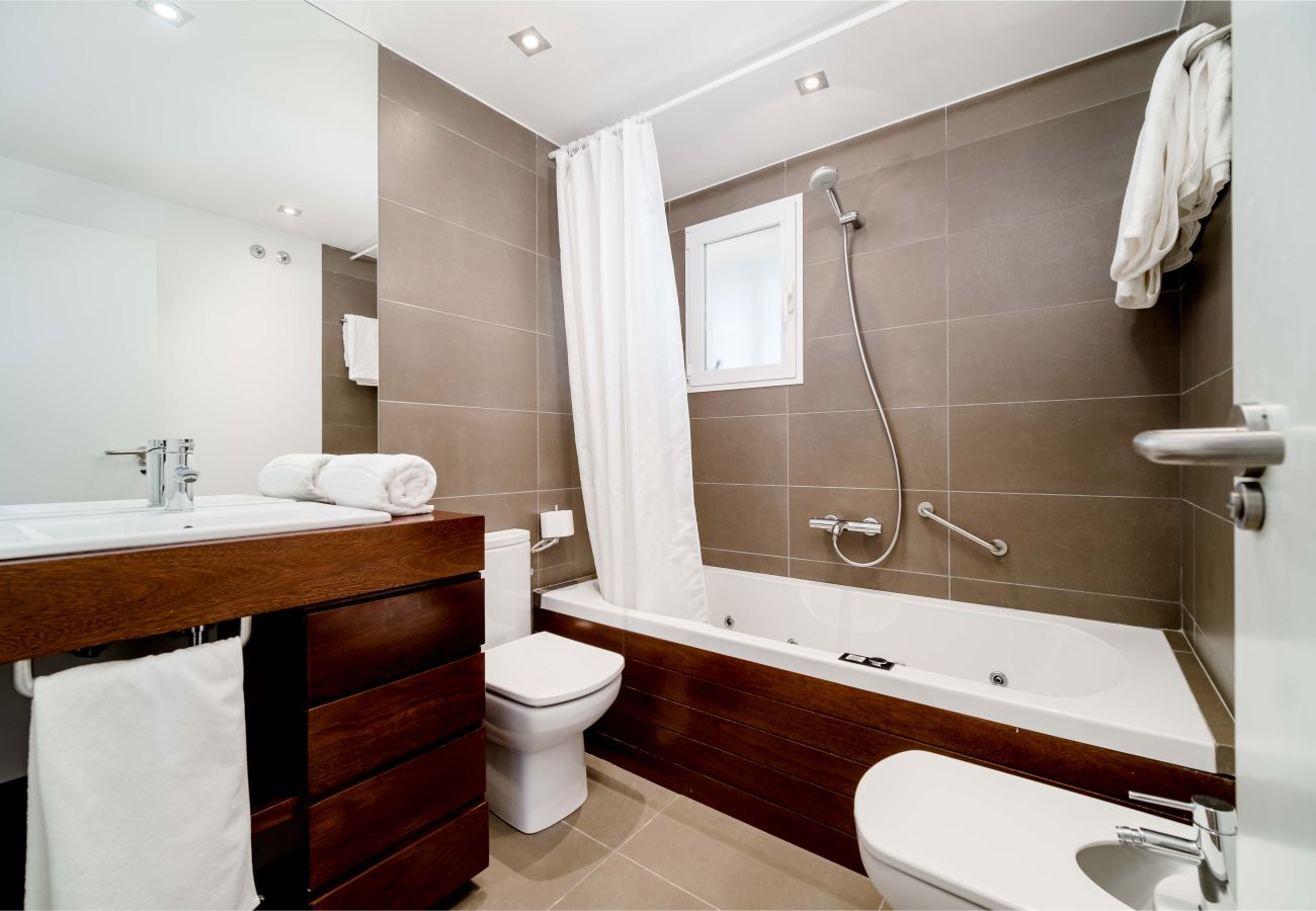 Apartament w Javea - Blue Sea Apartment Arenal 80 Javea, con Vistas al Mar, Terraza y Piscina Comunitaria