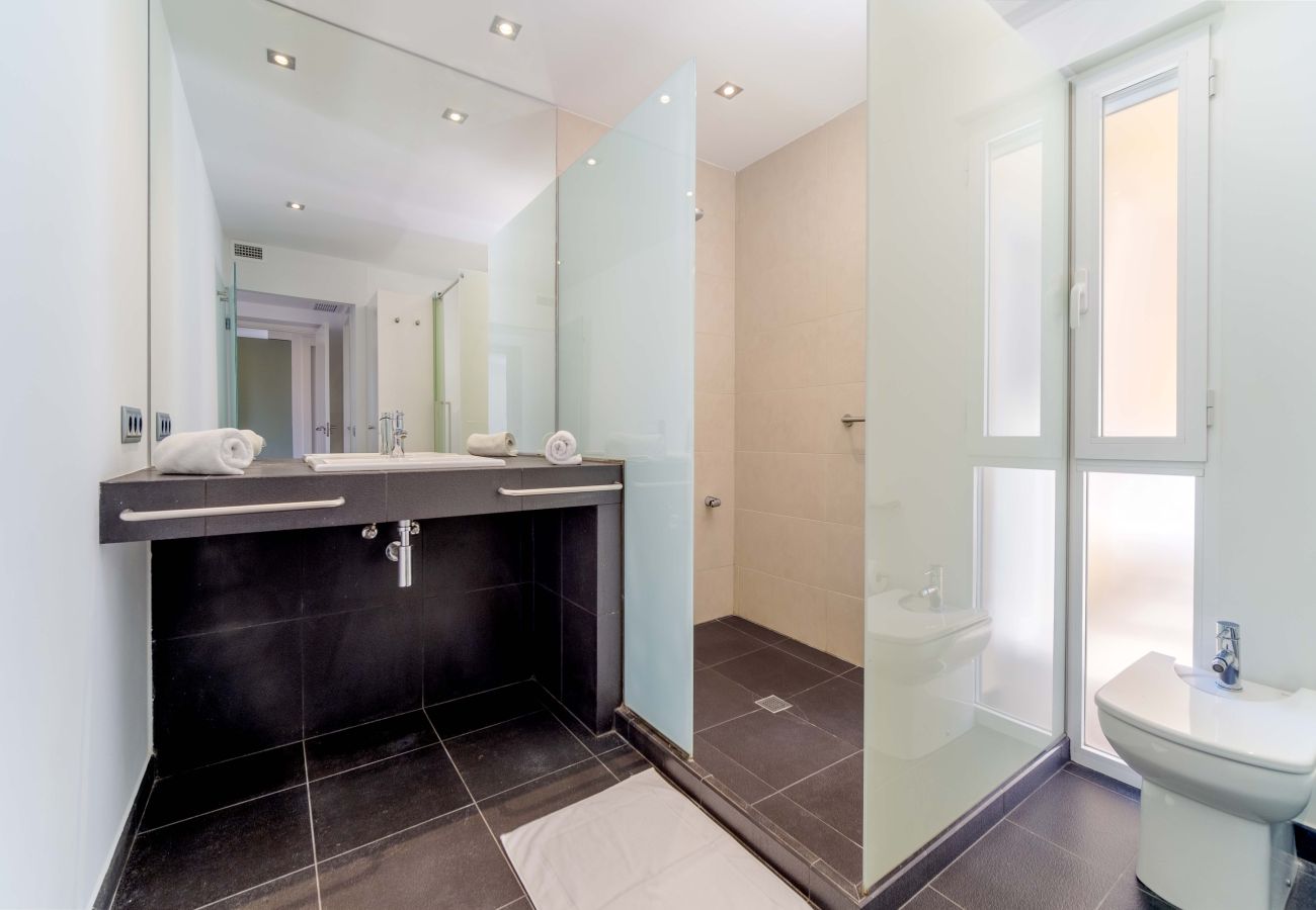 Apartament w Javea - Blue Sea Apartment Arenal 80 Javea, con Vistas al Mar, Terraza y Piscina Comunitaria