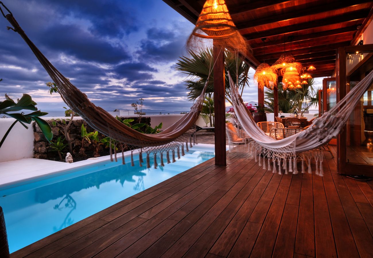 Dom w Puerto del Carmen - Villa Bali vista mar