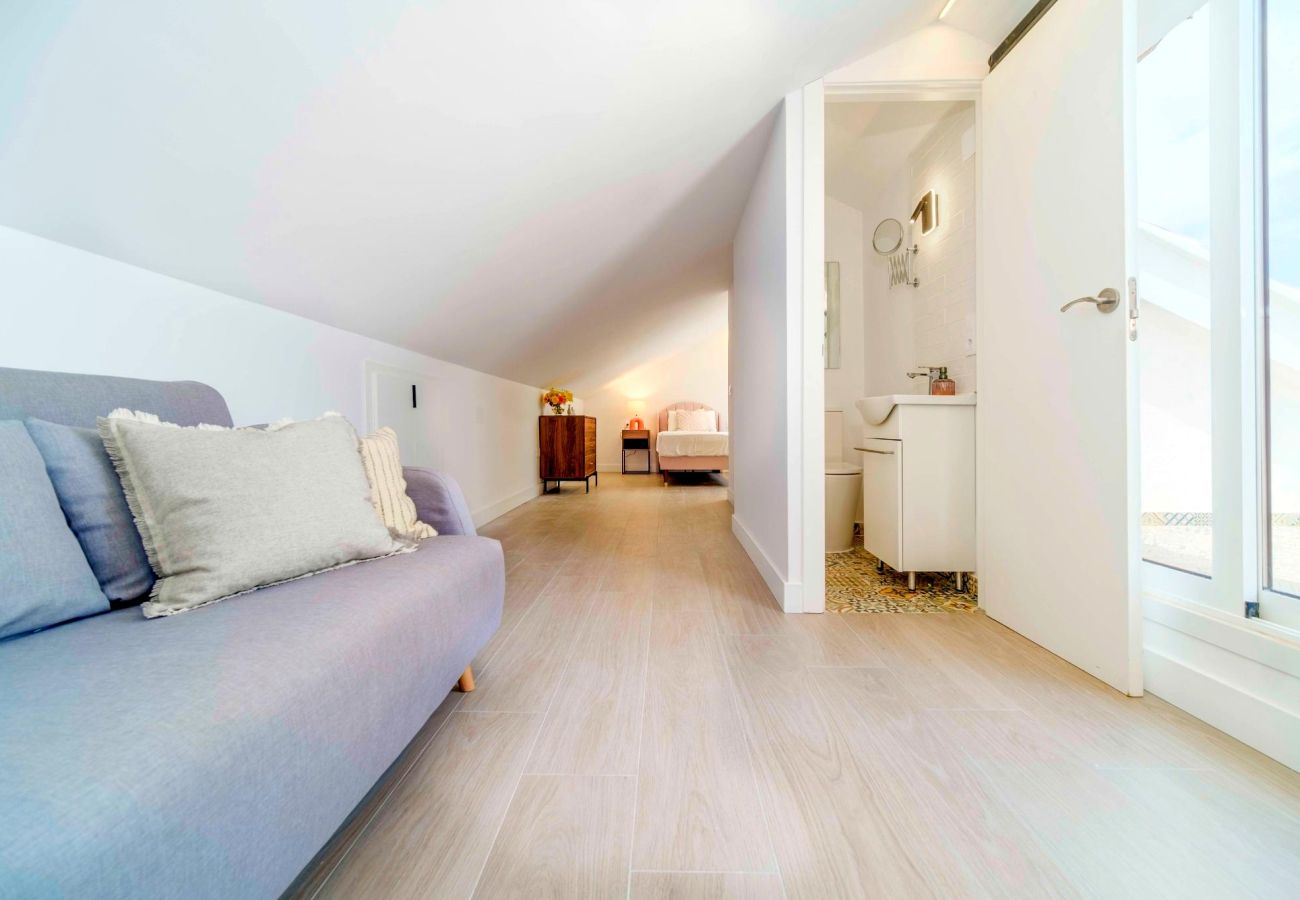 Apartament w Javea - Arenal Park II Sunny Deluxe Duplex Javea con Terraza, AC y Piscina comunitaria