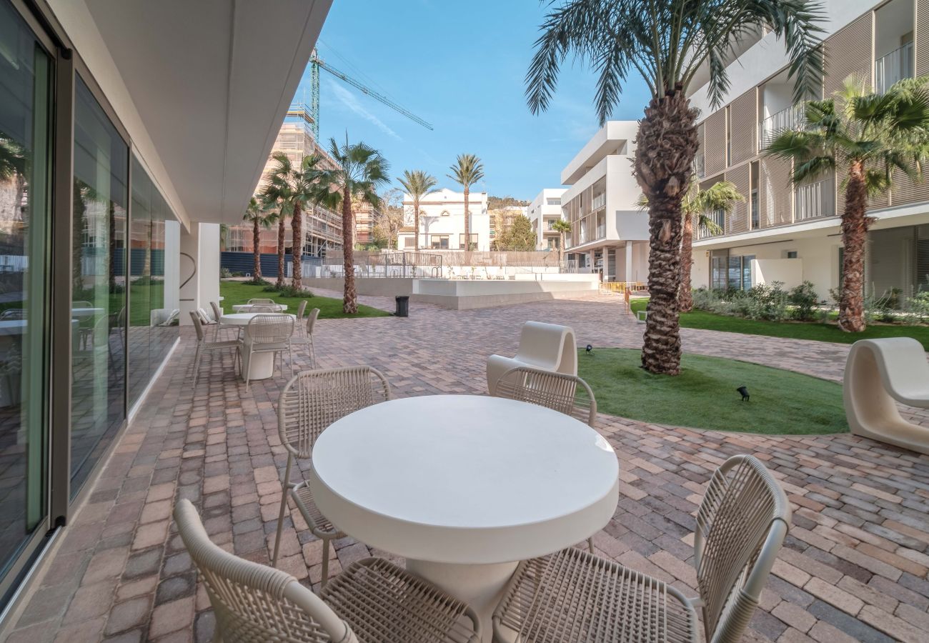 Apartament w Javea - Unic Palm Garden Apartment Javea